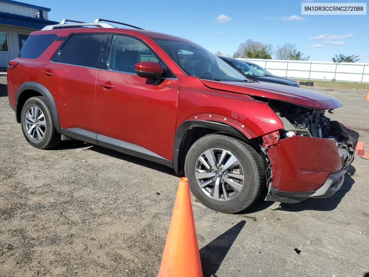 2022 Nissan Pathfinder Sl VIN: 5N1DR3CC5NC272088 Lot: 76885094