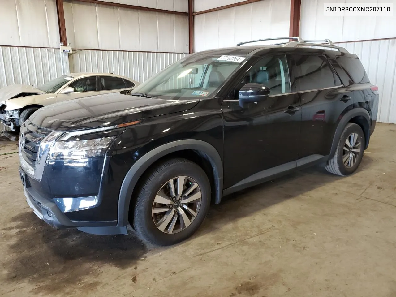 2022 Nissan Pathfinder Sl VIN: 5N1DR3CCXNC207110 Lot: 77202264