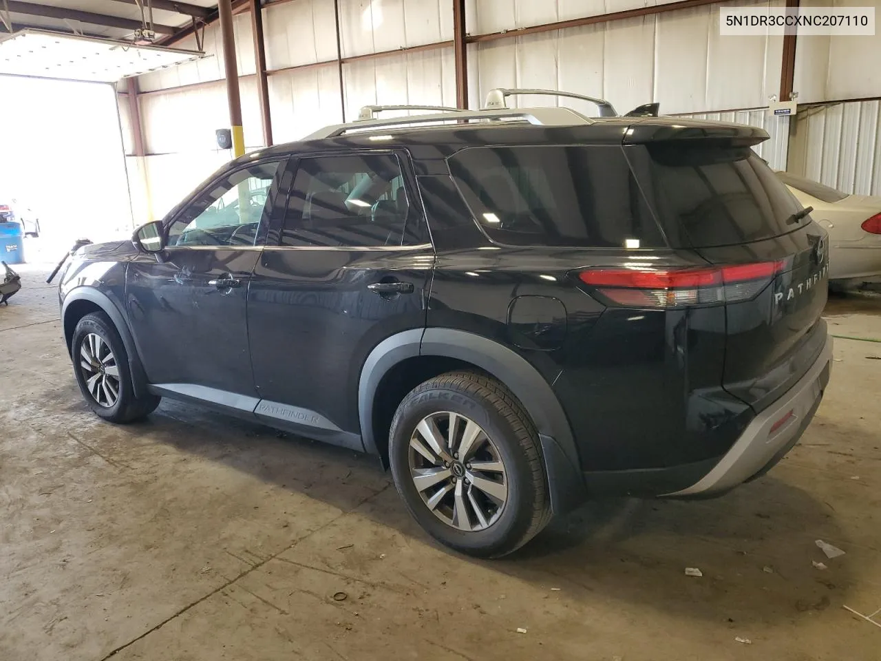 2022 Nissan Pathfinder Sl VIN: 5N1DR3CCXNC207110 Lot: 77202264