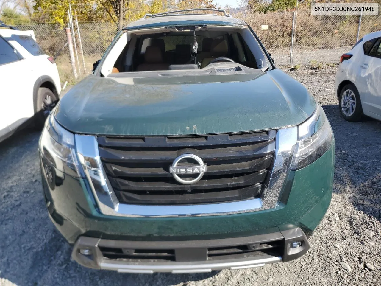 2022 Nissan Pathfinder Platinum VIN: 5N1DR3DJ0NC261948 Lot: 77576964