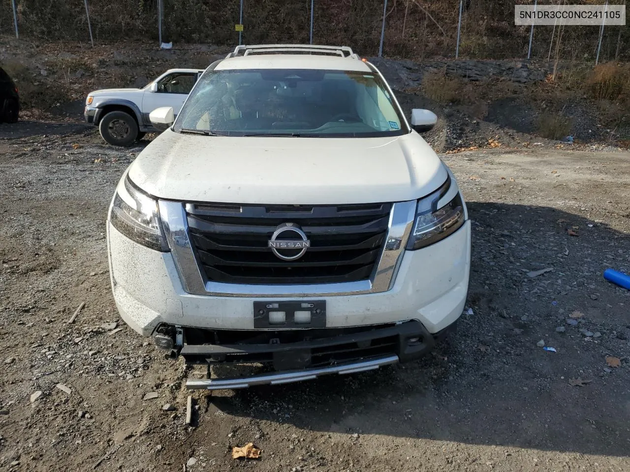 2022 Nissan Pathfinder Sl VIN: 5N1DR3CC0NC241105 Lot: 78531324