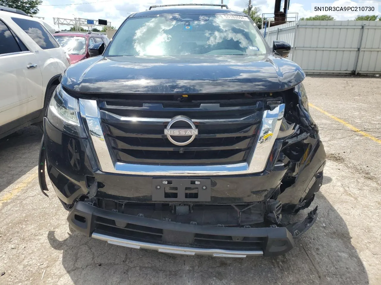 2023 Nissan Pathfinder Sl VIN: 5N1DR3CA9PC210730 Lot: 55183594