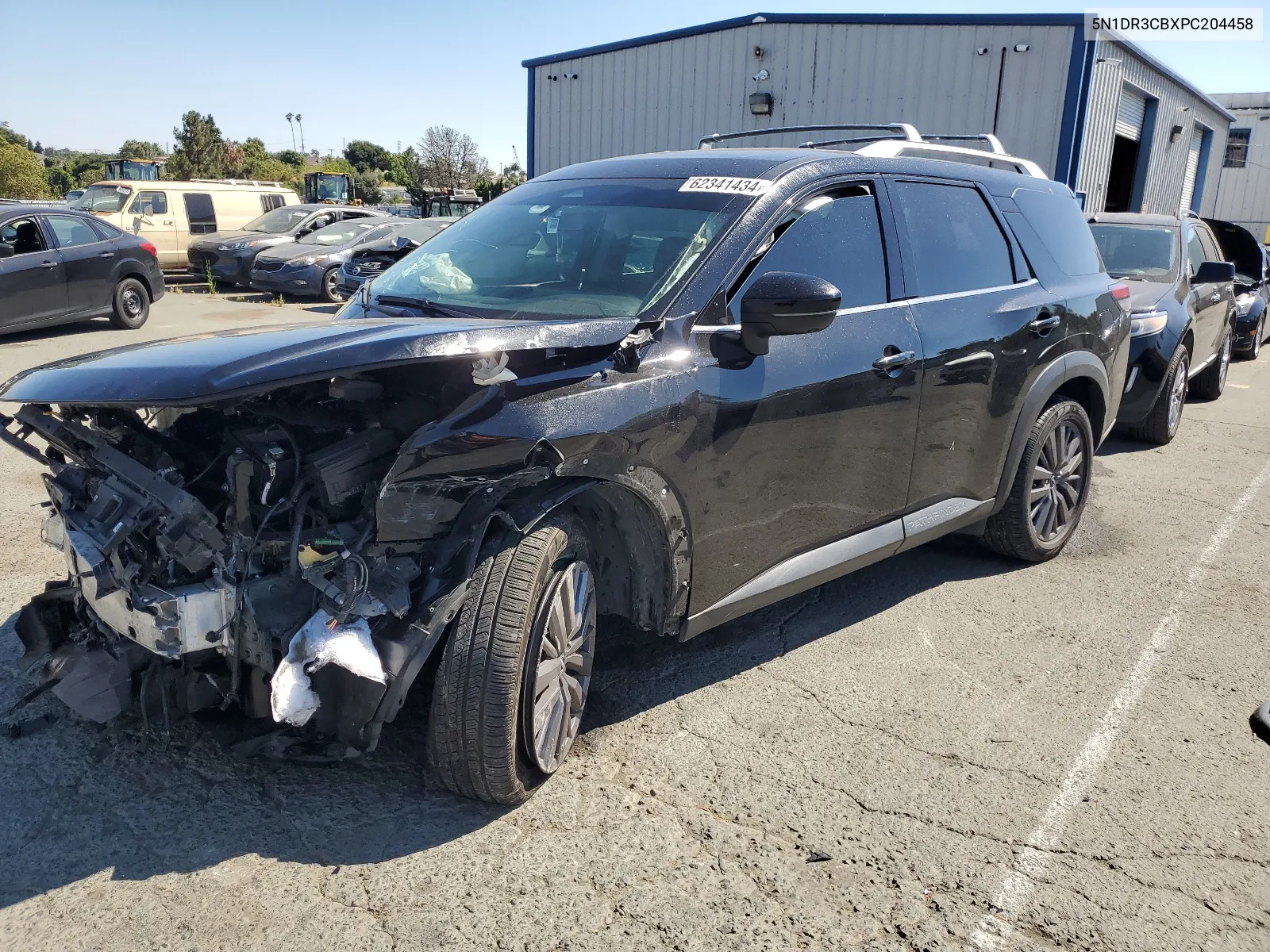 2023 Nissan Pathfinder Sl VIN: 5N1DR3CBXPC204458 Lot: 62341434