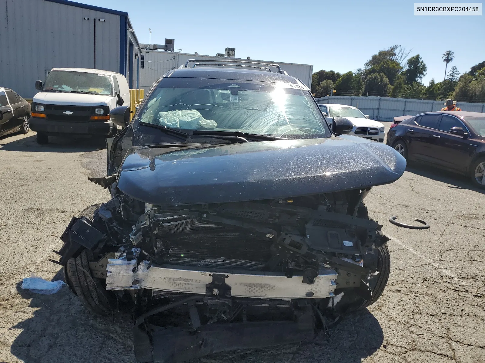 2023 Nissan Pathfinder Sl VIN: 5N1DR3CBXPC204458 Lot: 62341434