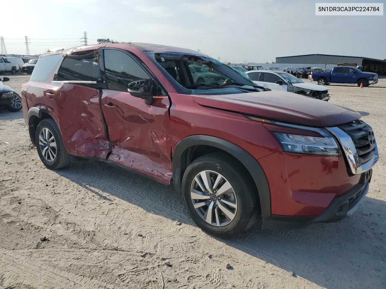 2023 Nissan Pathfinder Sl VIN: 5N1DR3CA3PC224784 Lot: 66948424