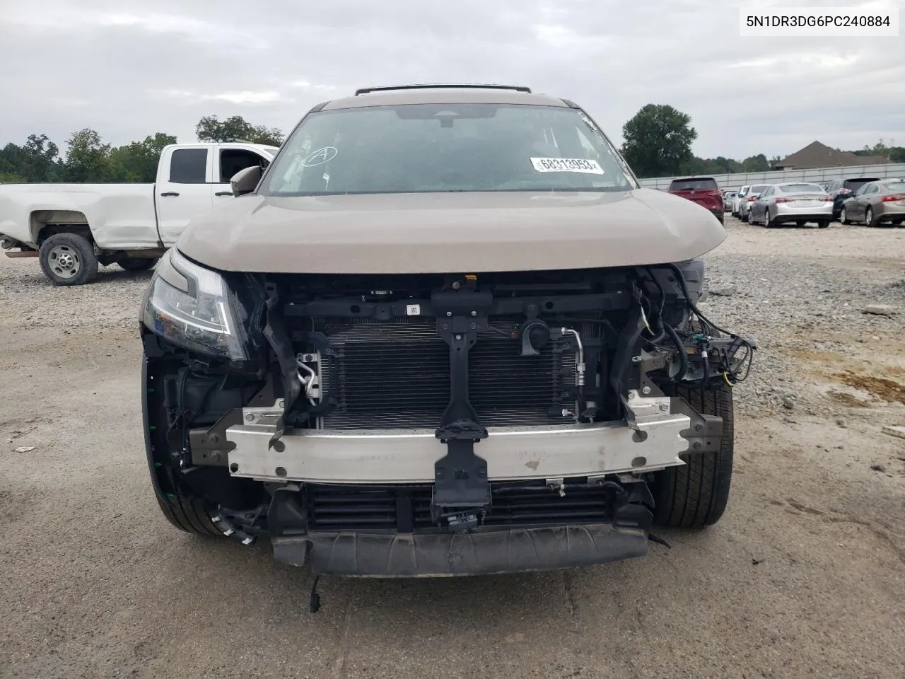 2023 Nissan Pathfinder Platinum VIN: 5N1DR3DG6PC240884 Lot: 68313953