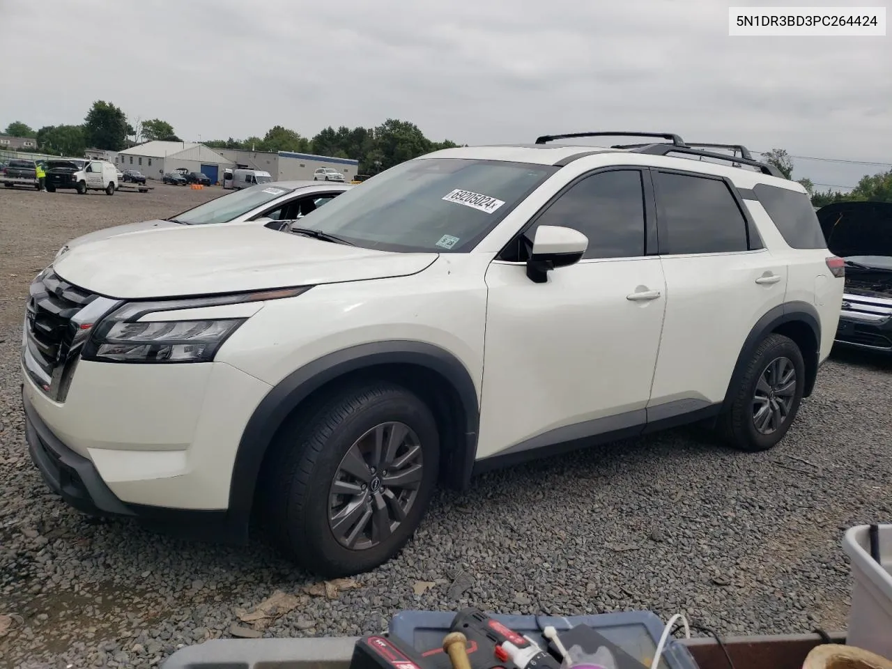 2023 Nissan Pathfinder Sv VIN: 5N1DR3BD3PC264424 Lot: 69205024