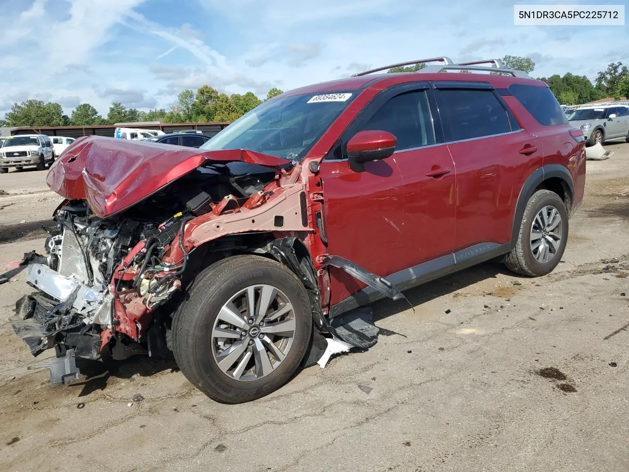 2023 Nissan Pathfinder Sl VIN: 5N1DR3CA5PC225712 Lot: 69384624