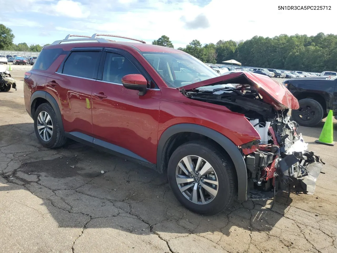 2023 Nissan Pathfinder Sl VIN: 5N1DR3CA5PC225712 Lot: 69384624