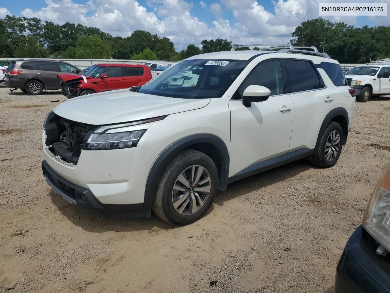 2023 Nissan Pathfinder Sl VIN: 5N1DR3CA4PC216175 Lot: 69423634