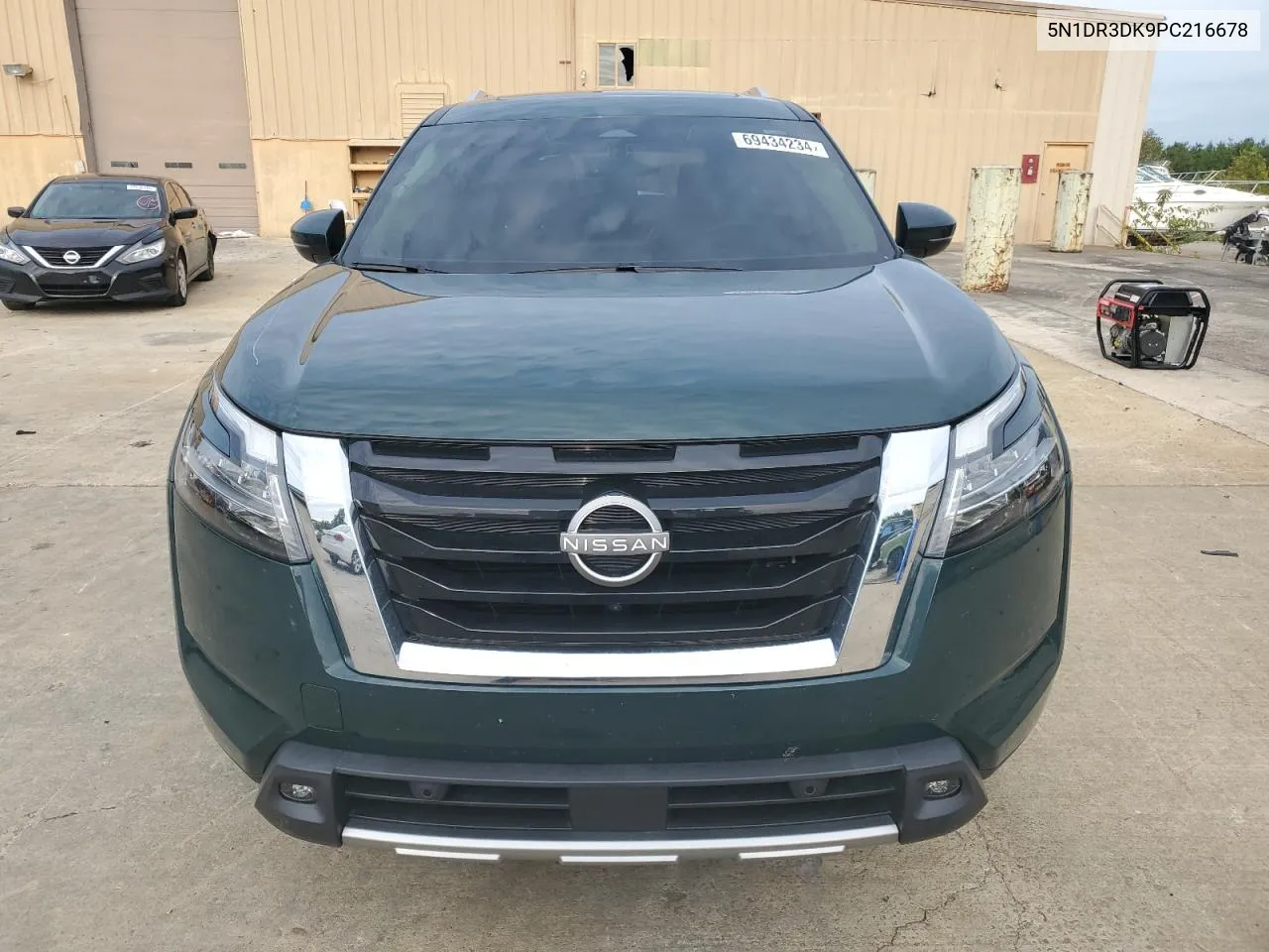 2023 Nissan Pathfinder Platinum VIN: 5N1DR3DK9PC216678 Lot: 69434234