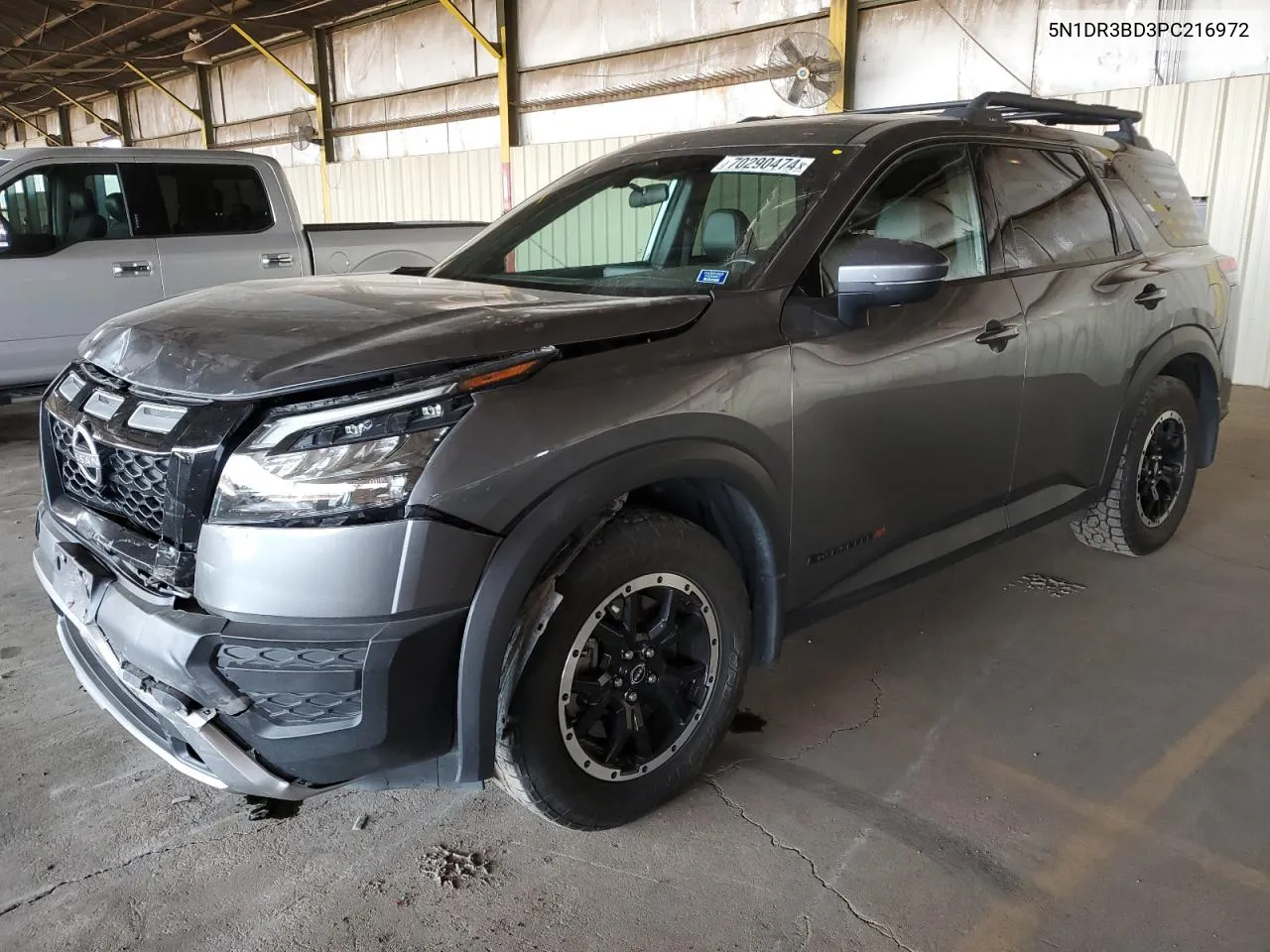 2023 Nissan Pathfinder Sv VIN: 5N1DR3BD3PC216972 Lot: 70290474