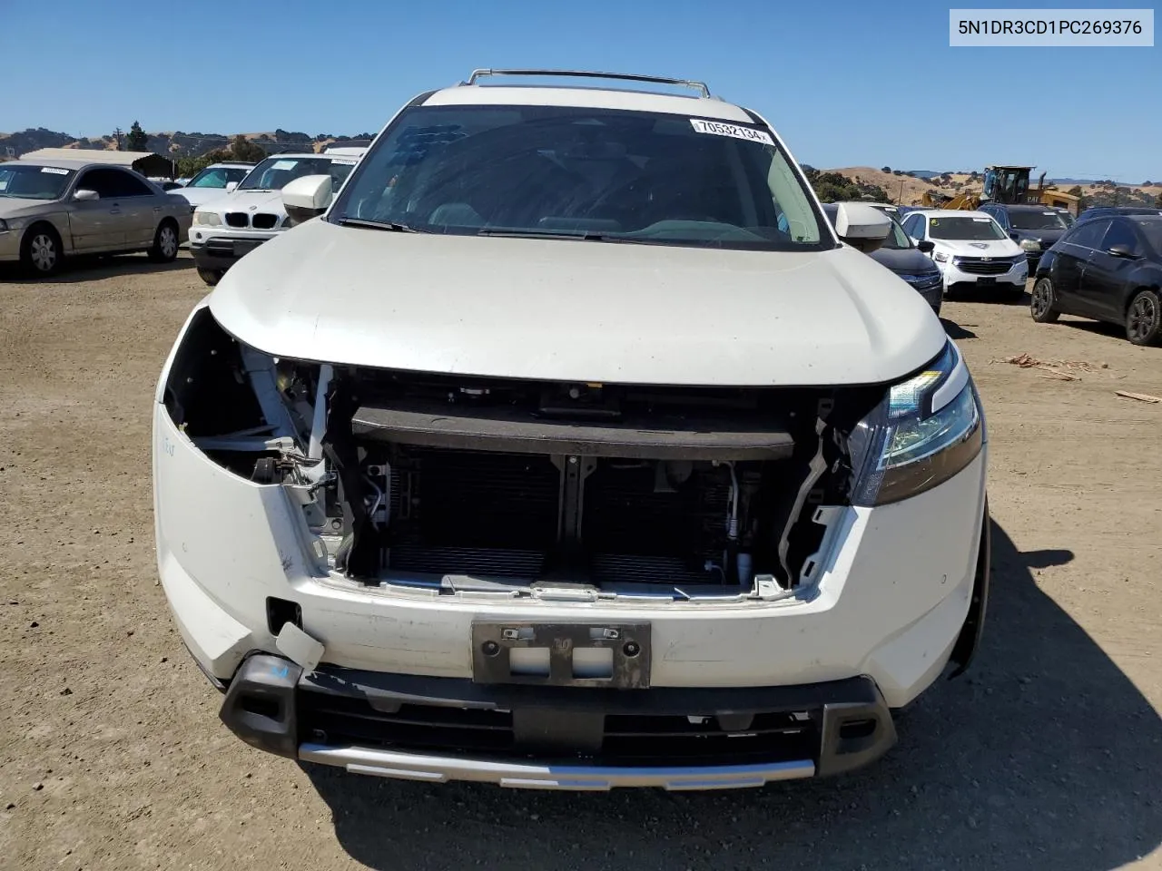 2023 Nissan Pathfinder Sl VIN: 5N1DR3CD1PC269376 Lot: 70532134