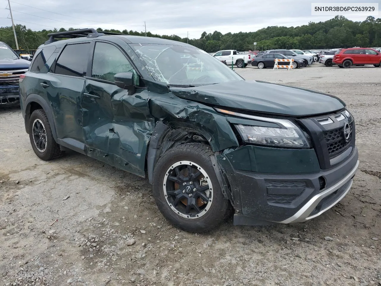 2023 Nissan Pathfinder Sv VIN: 5N1DR3BD6PC263929 Lot: 70581644