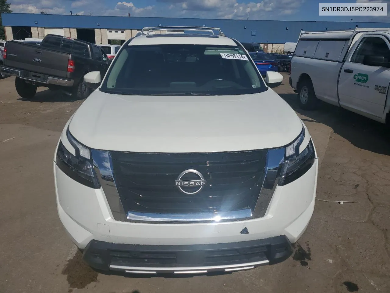 2023 Nissan Pathfinder Platinum VIN: 5N1DR3DJ5PC223974 Lot: 70595144