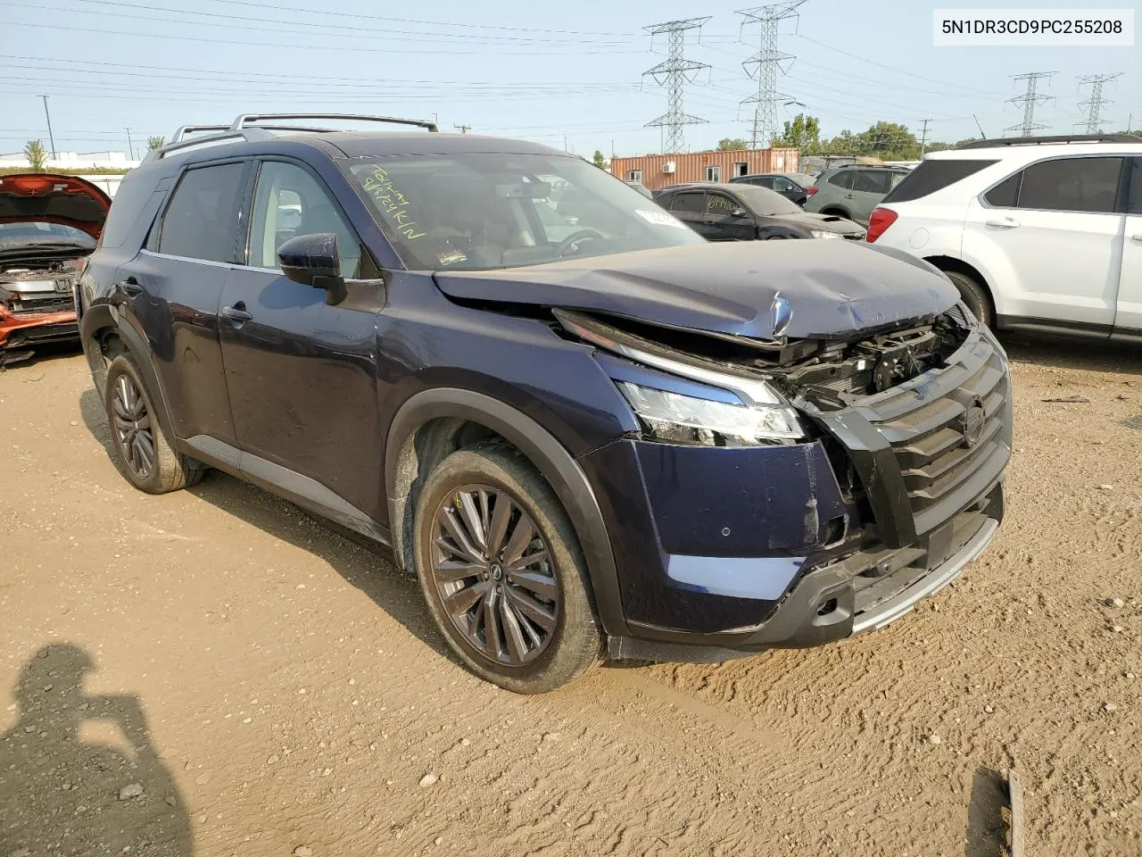 2023 Nissan Pathfinder Sl VIN: 5N1DR3CD9PC255208 Lot: 70621854