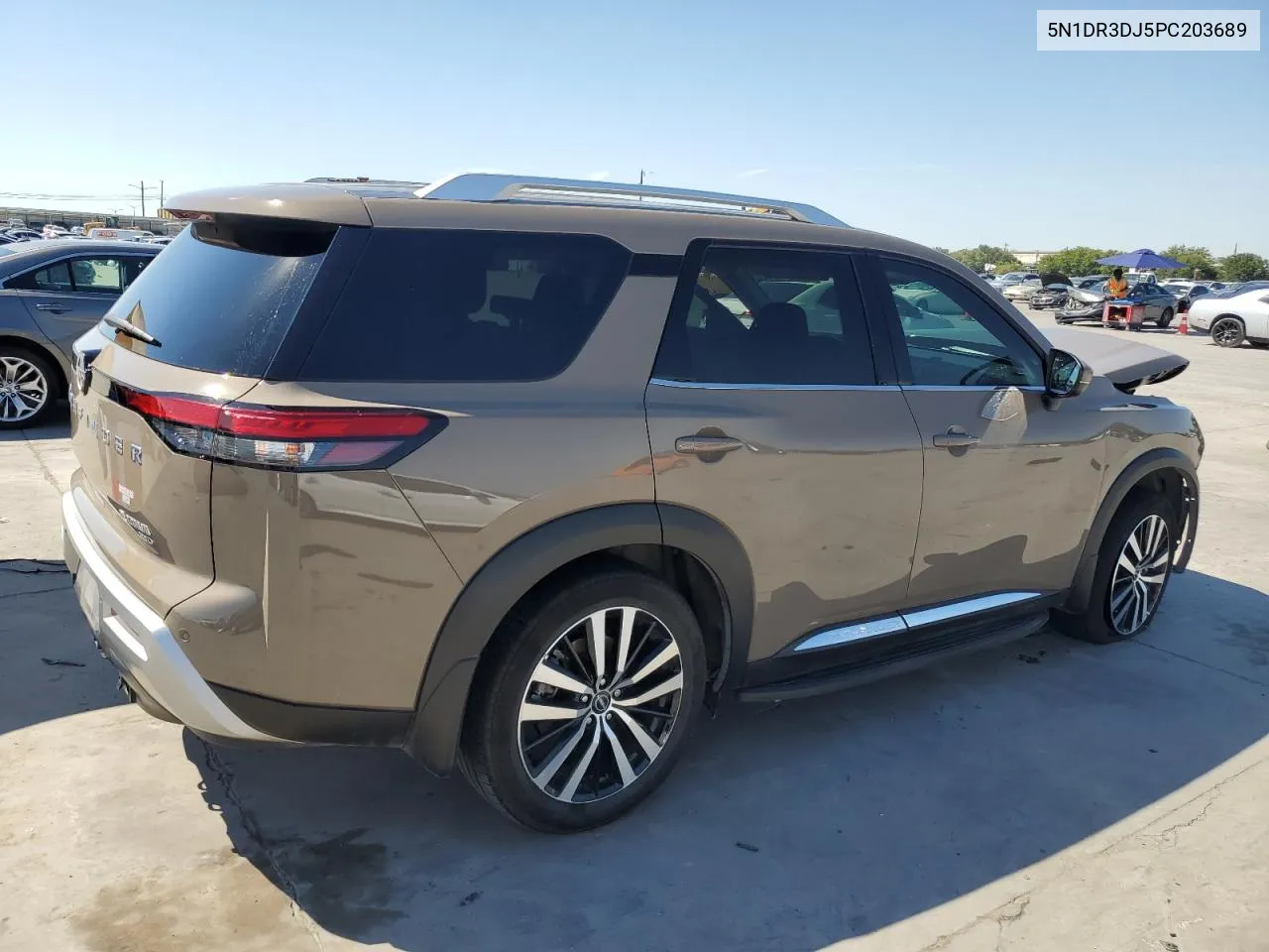 2023 Nissan Pathfinder Platinum VIN: 5N1DR3DJ5PC203689 Lot: 70924794