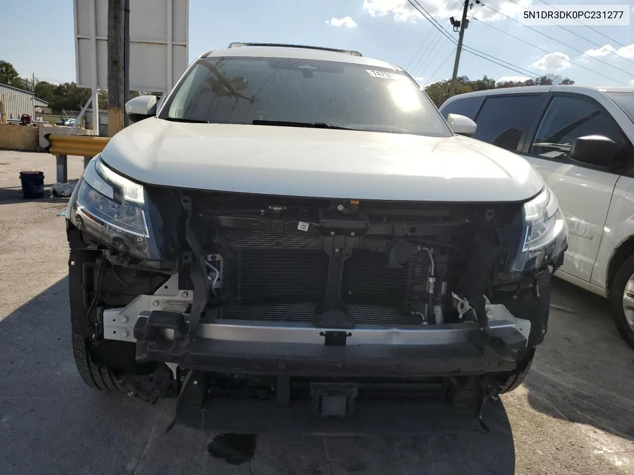 2023 Nissan Pathfinder Platinum VIN: 5N1DR3DK0PC231277 Lot: 74738524