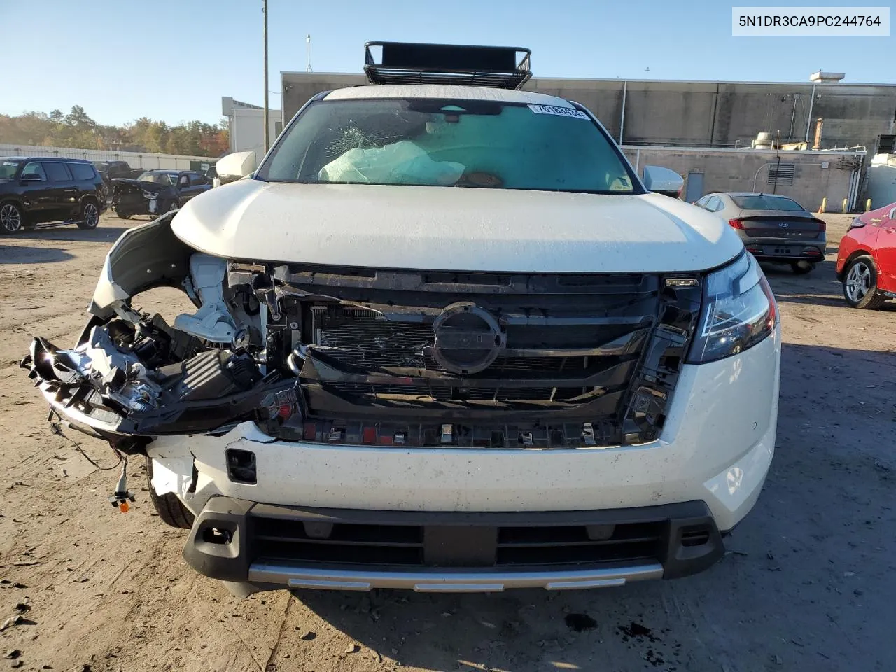 2023 Nissan Pathfinder Sl VIN: 5N1DR3CA9PC244764 Lot: 76183434