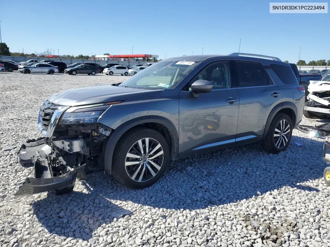 2023 Nissan Pathfinder Platinum VIN: 5N1DR3DK1PC223494 Lot: 76307714