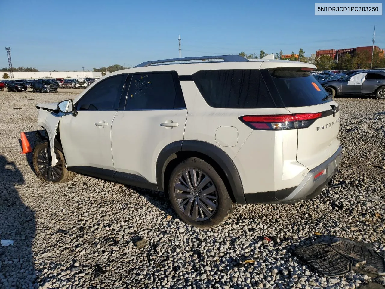 2023 Nissan Pathfinder Sl VIN: 5N1DR3CD1PC203250 Lot: 76383714