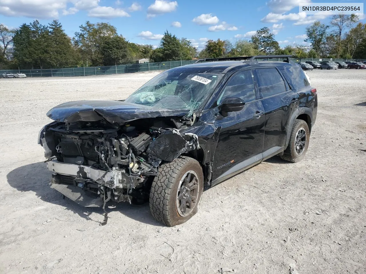 2023 Nissan Pathfinder Sv VIN: 5N1DR3BD4PC239564 Lot: 76536104