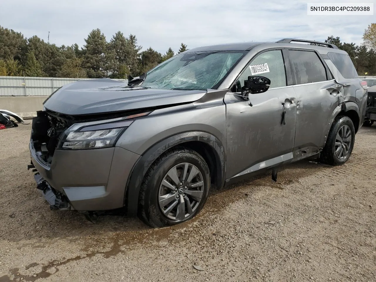 2023 Nissan Pathfinder Sv VIN: 5N1DR3BC4PC209388 Lot: 77099364