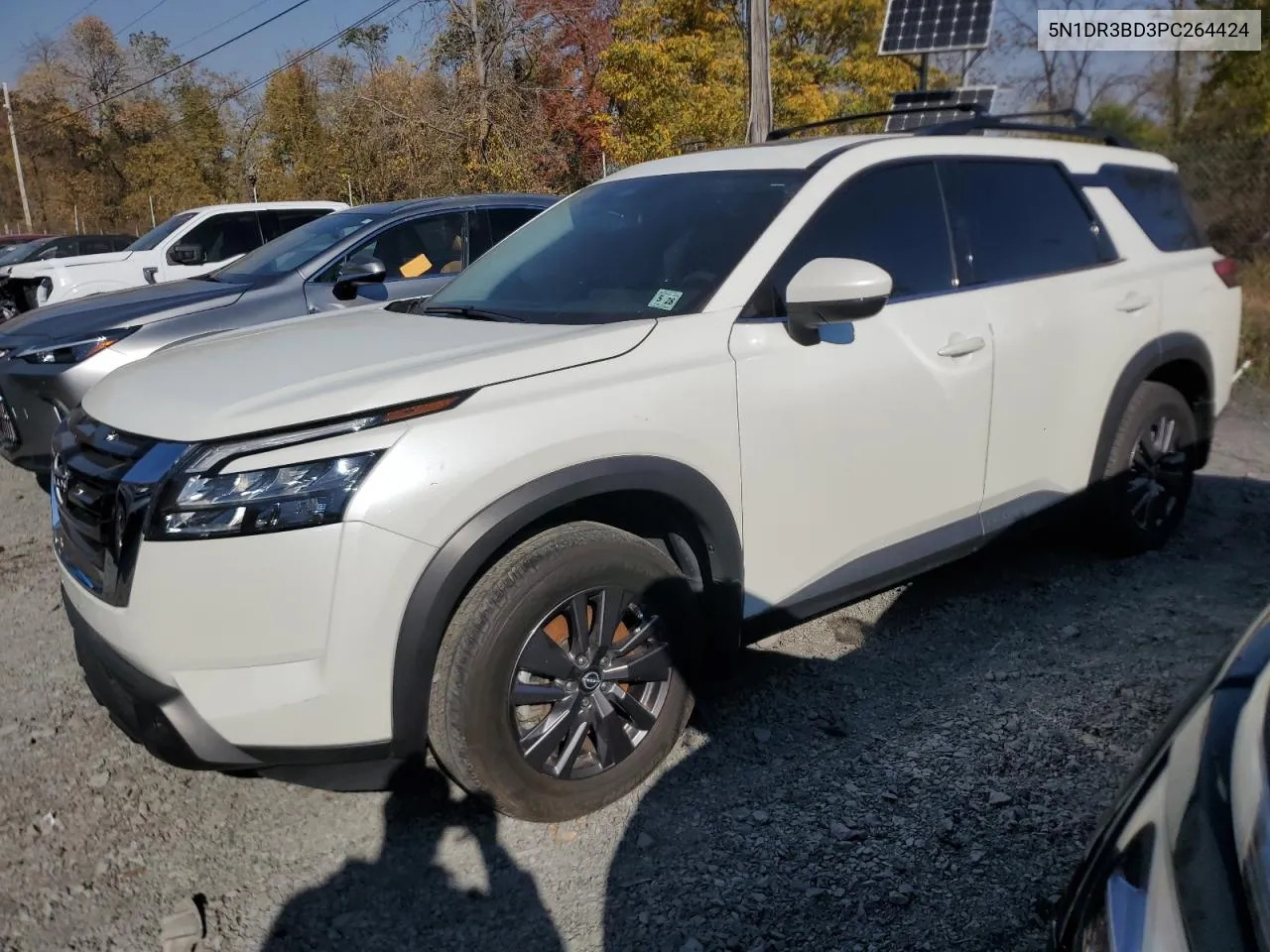 2023 Nissan Pathfinder Sv VIN: 5N1DR3BD3PC264424 Lot: 77577424