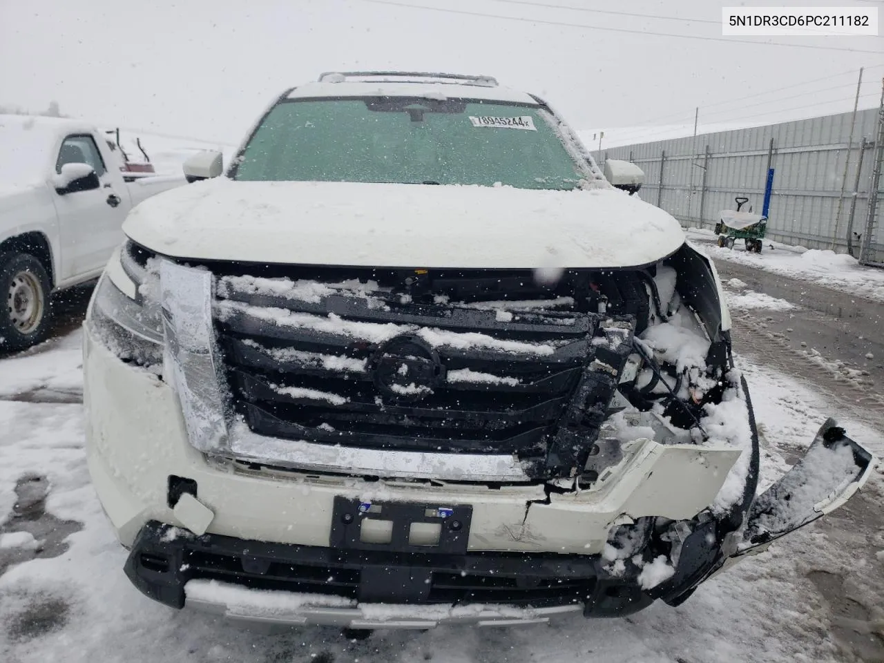 2023 Nissan Pathfinder Sl VIN: 5N1DR3CD6PC211182 Lot: 78945244