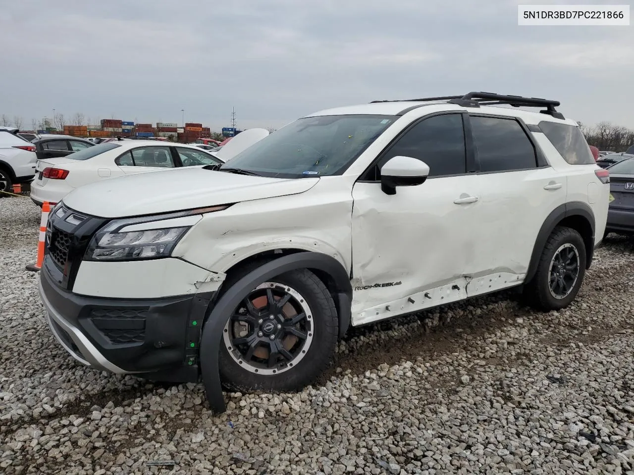 2023 Nissan Pathfinder Sv VIN: 5N1DR3BD7PC221866 Lot: 80508254