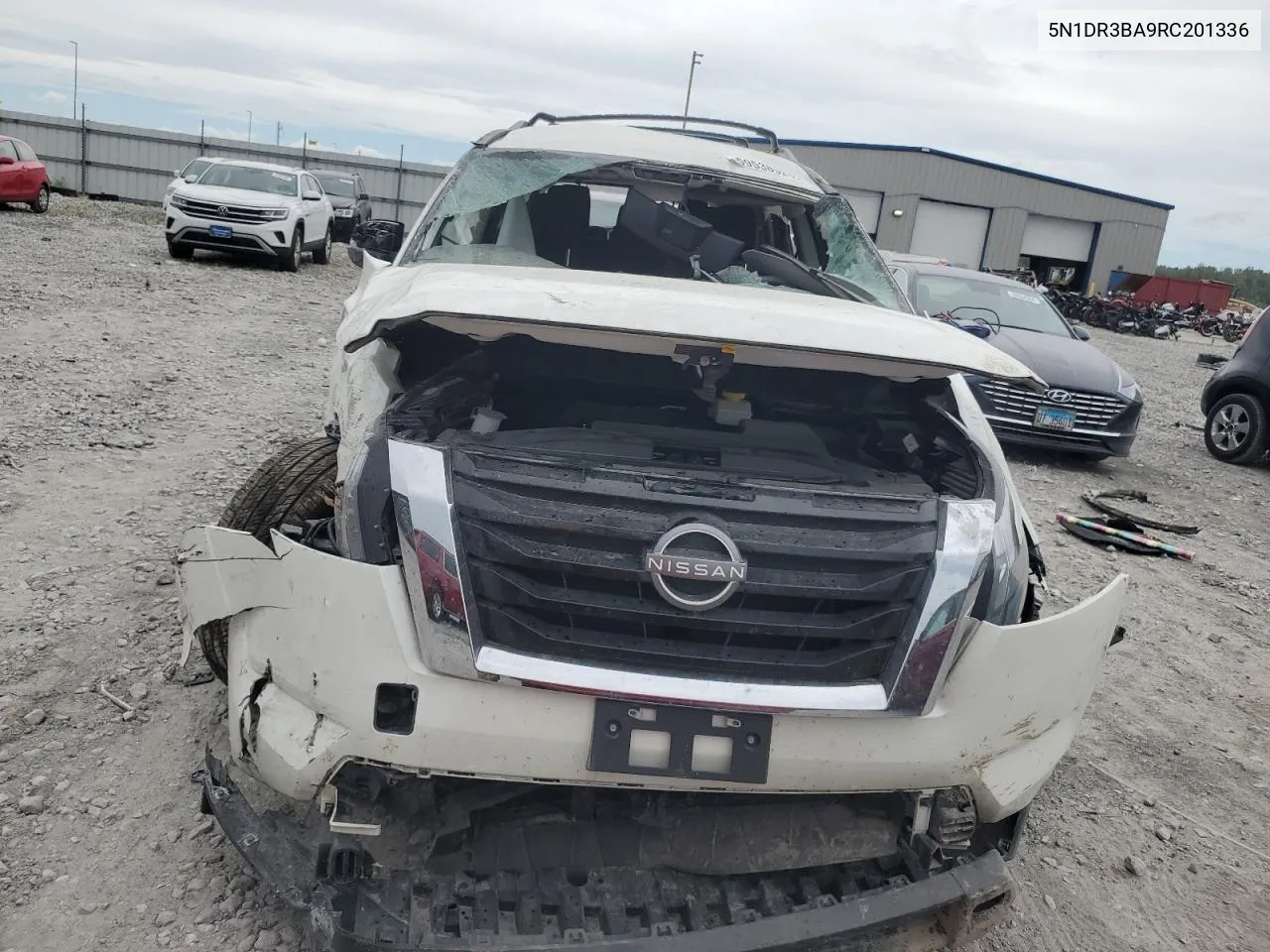 2024 Nissan Pathfinder Sv VIN: 5N1DR3BA9RC201336 Lot: 59538924