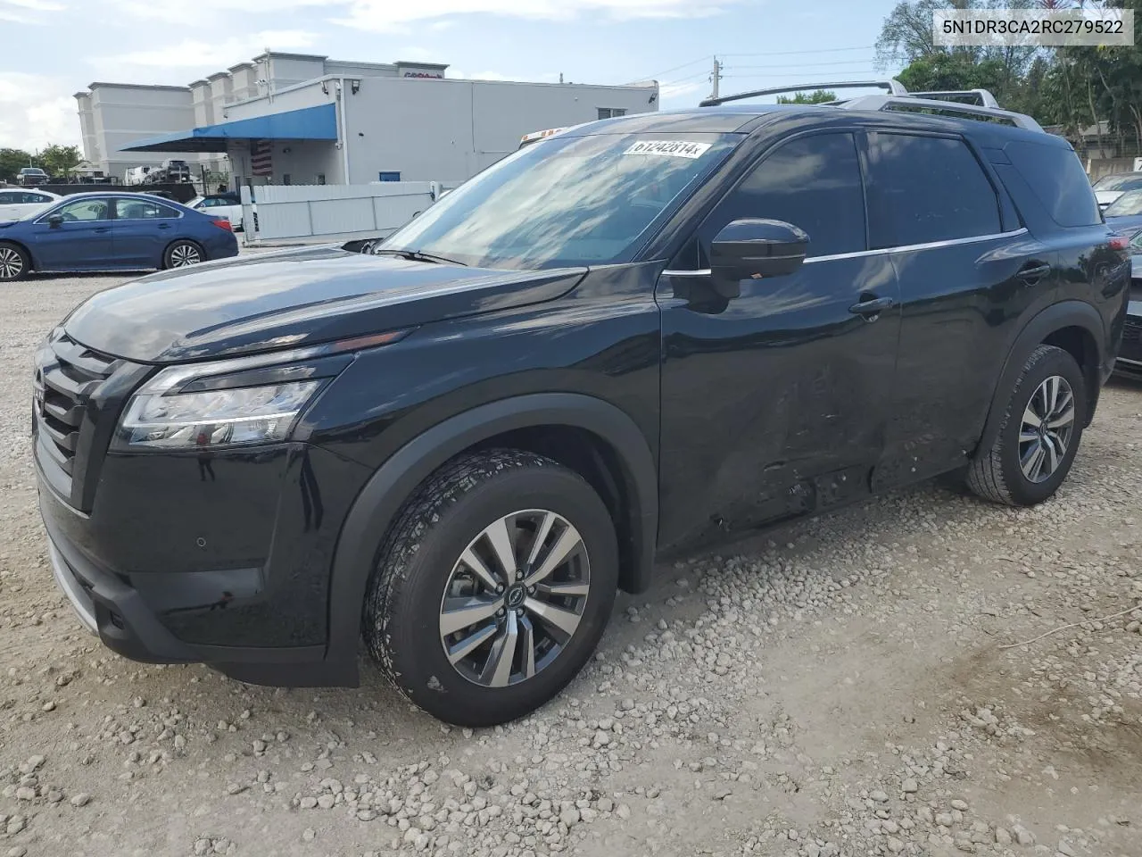 2024 Nissan Pathfinder Sl VIN: 5N1DR3CA2RC279522 Lot: 61242814