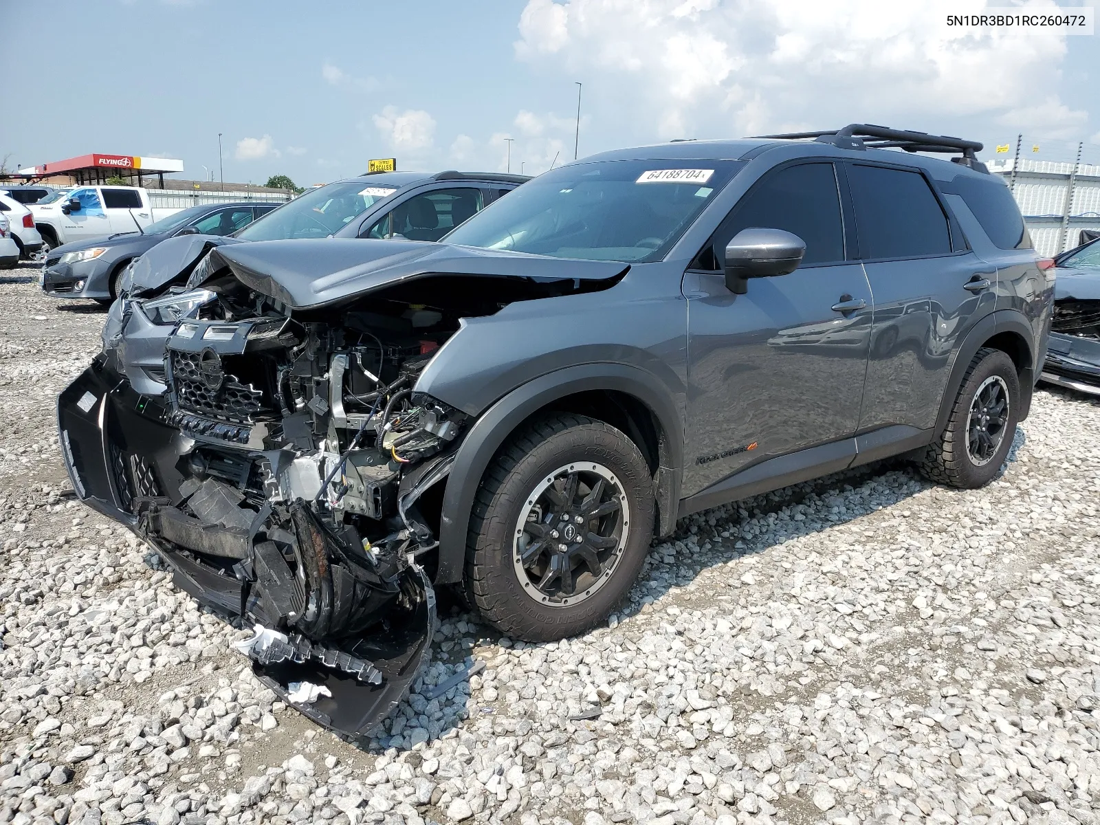 2024 Nissan Pathfinder Rock Creek VIN: 5N1DR3BD1RC260472 Lot: 64188704