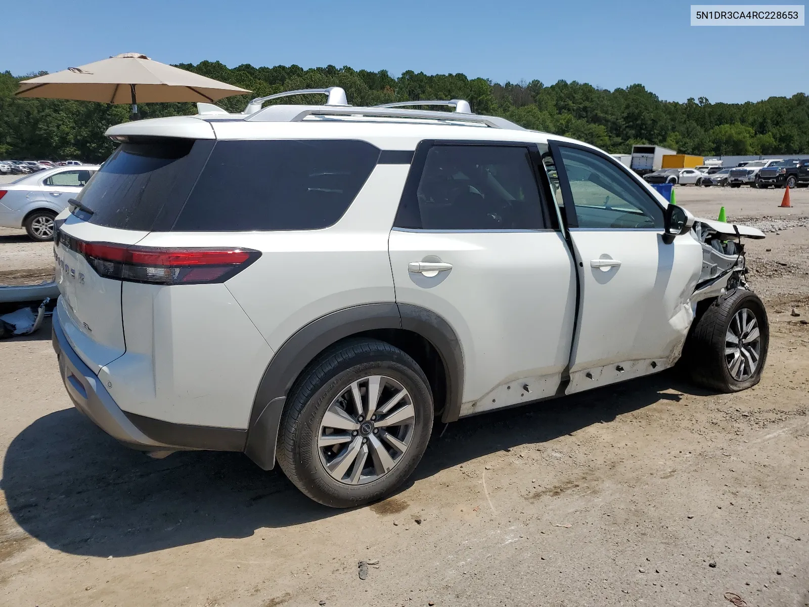 2024 Nissan Pathfinder Sl VIN: 5N1DR3CA4RC228653 Lot: 66603774