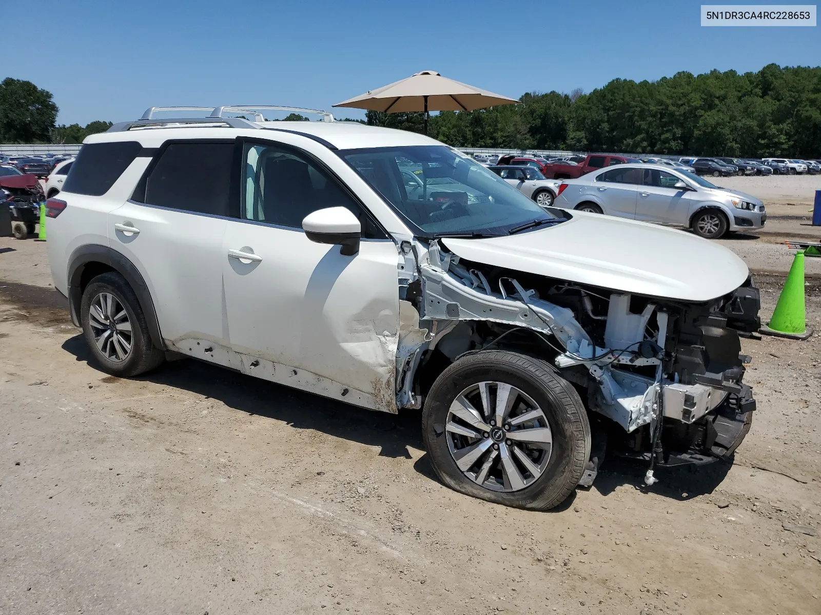 2024 Nissan Pathfinder Sl VIN: 5N1DR3CA4RC228653 Lot: 66603774