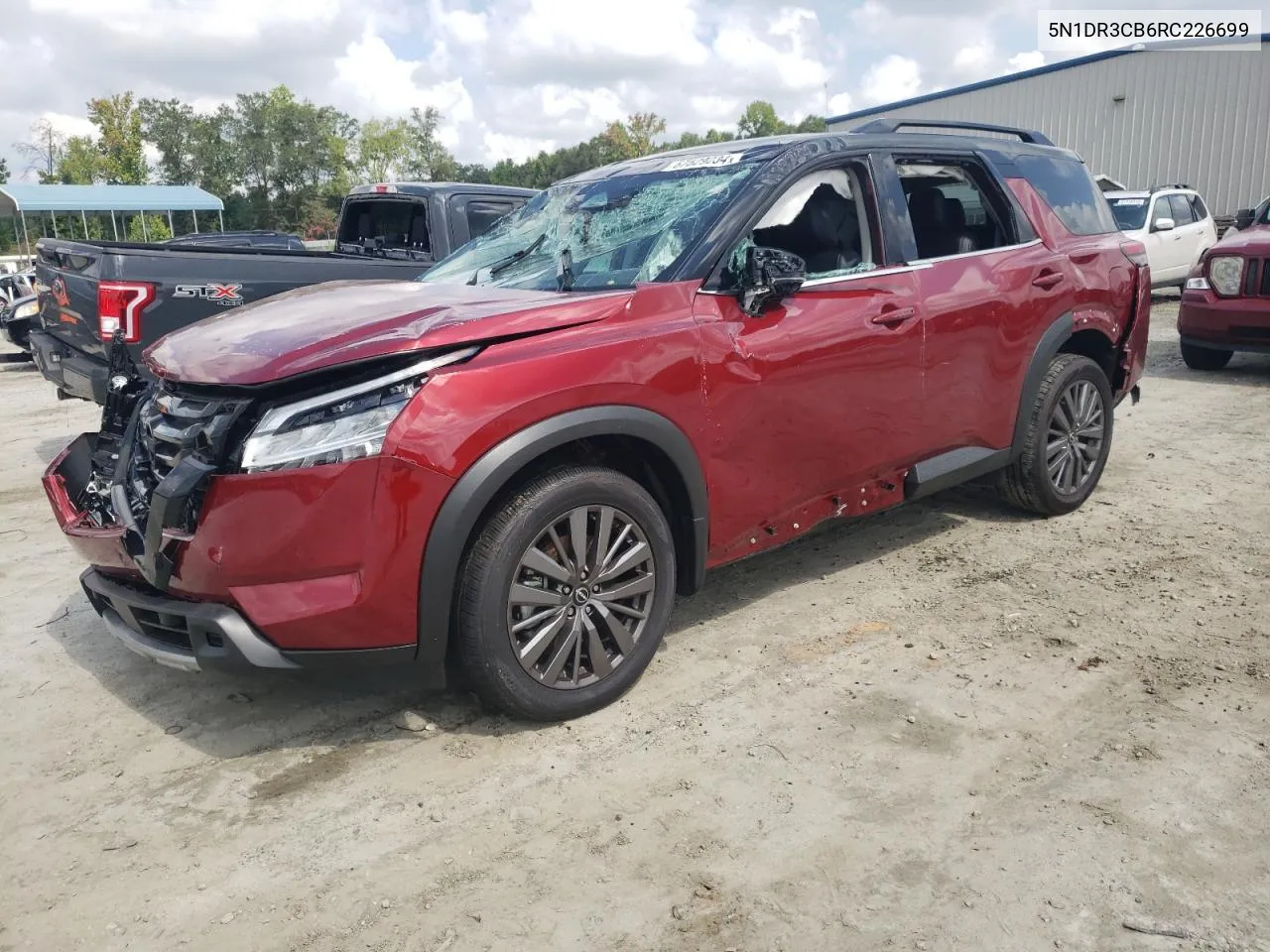 2024 Nissan Pathfinder Sl VIN: 5N1DR3CB6RC226699 Lot: 67529234