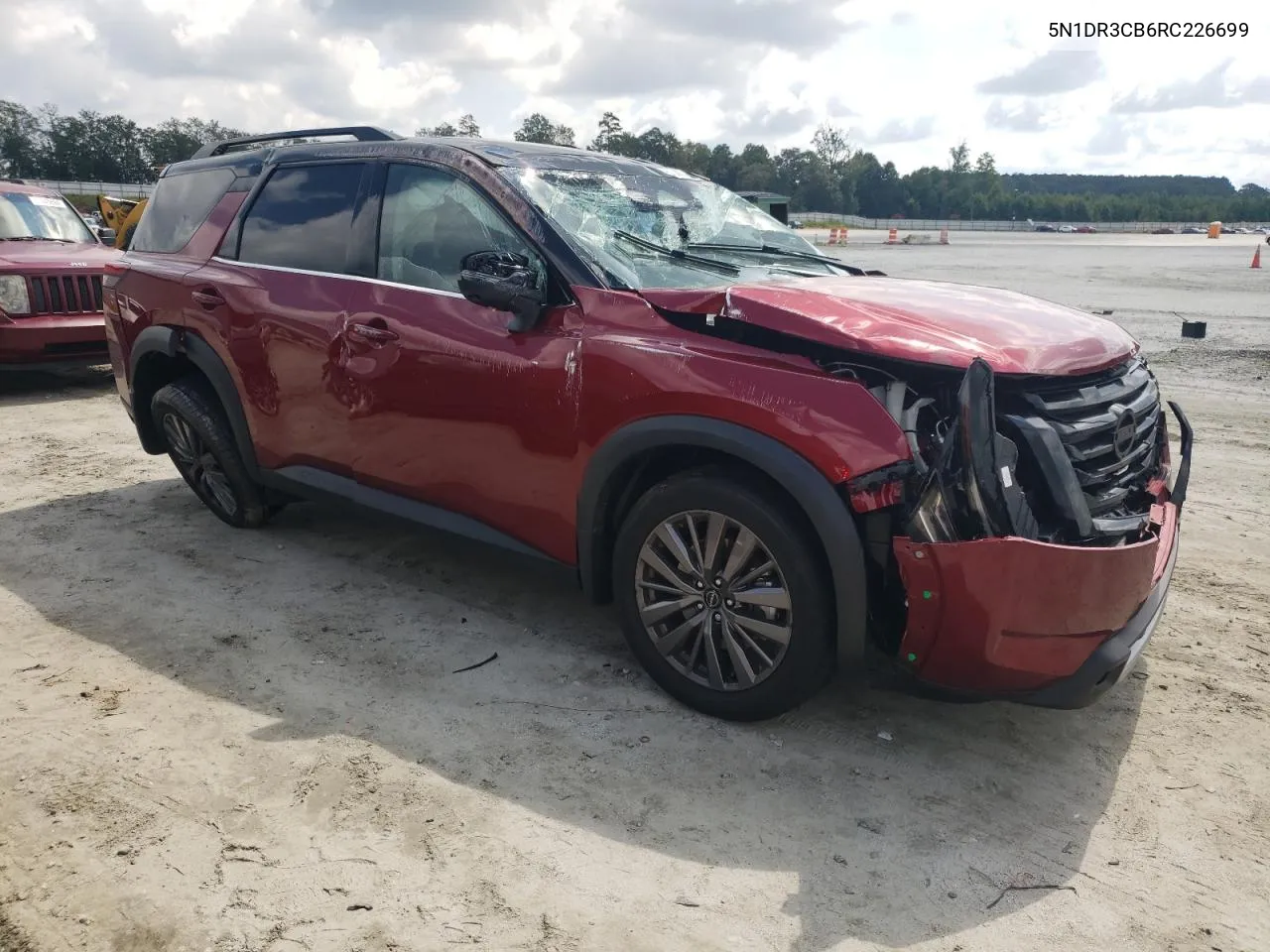 2024 Nissan Pathfinder Sl VIN: 5N1DR3CB6RC226699 Lot: 67529234