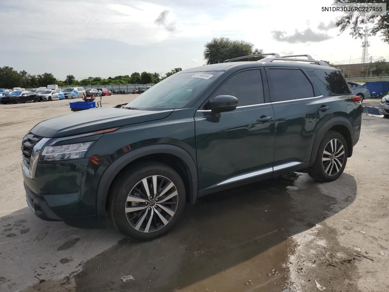 2024 Nissan Pathfinder Platinum VIN: 5N1DR3DJ6RC227955 Lot: 71248004