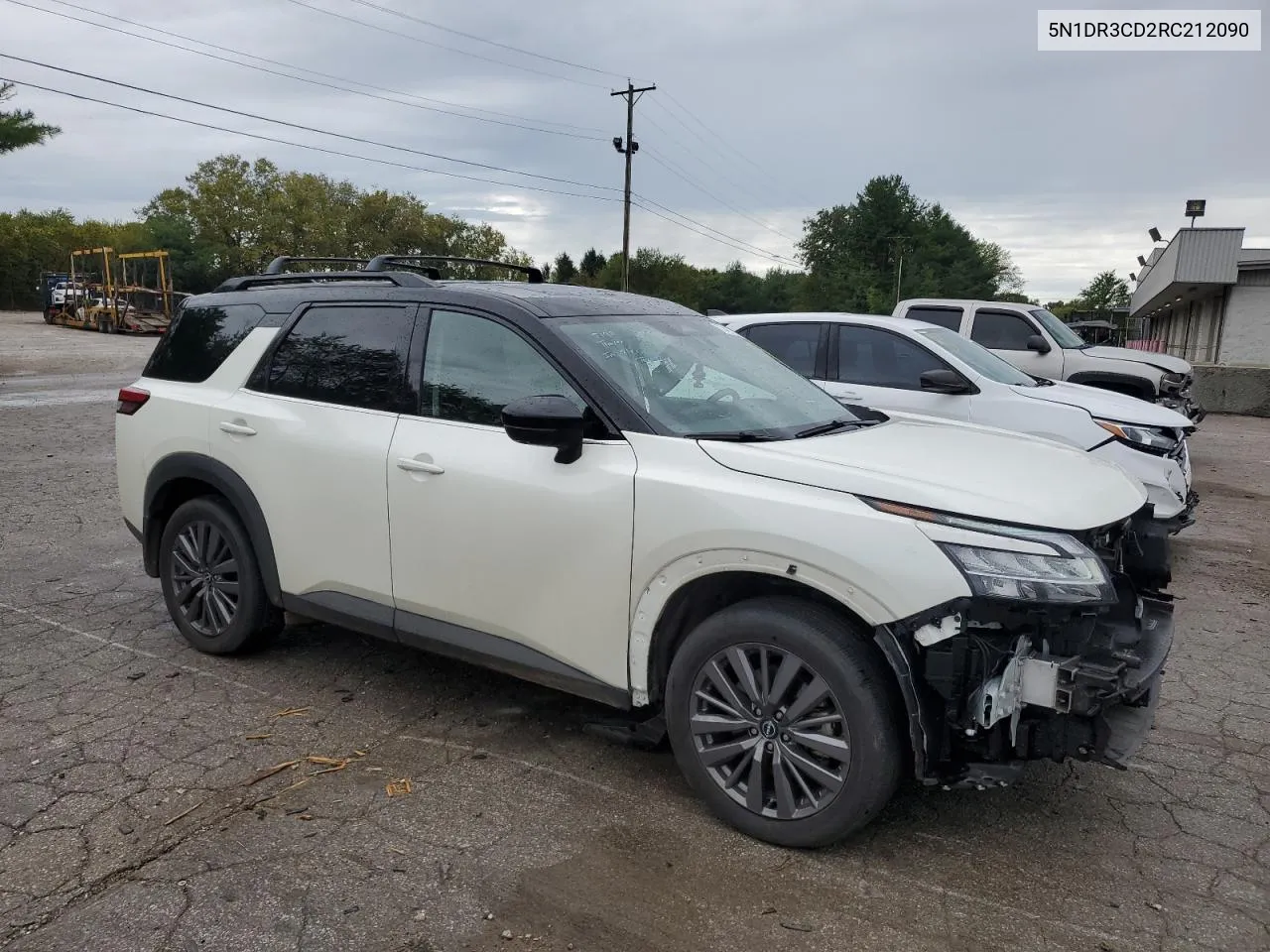 2024 Nissan Pathfinder Sl VIN: 5N1DR3CD2RC212090 Lot: 71421124