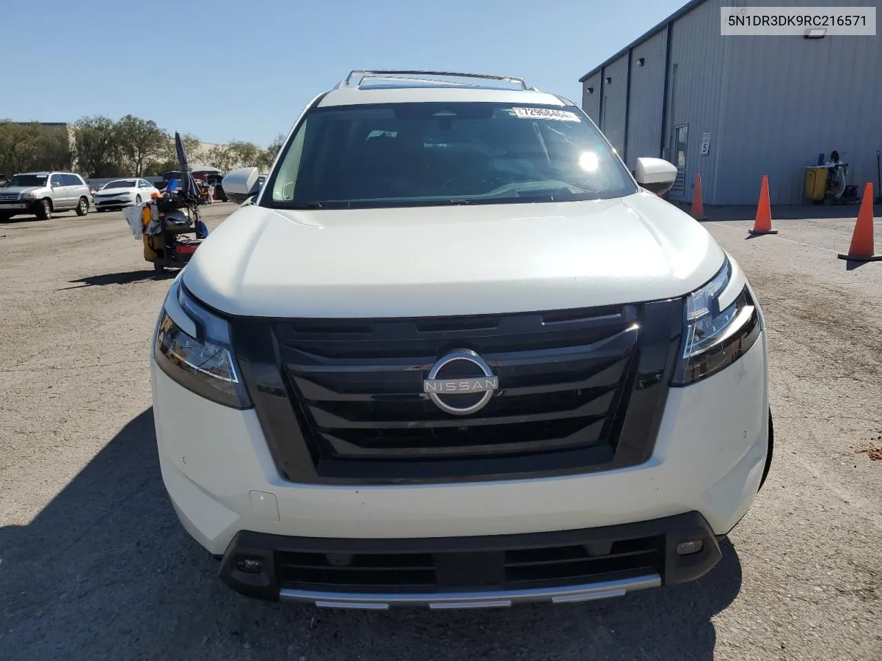 2024 Nissan Pathfinder Platinum VIN: 5N1DR3DK9RC216571 Lot: 72968464