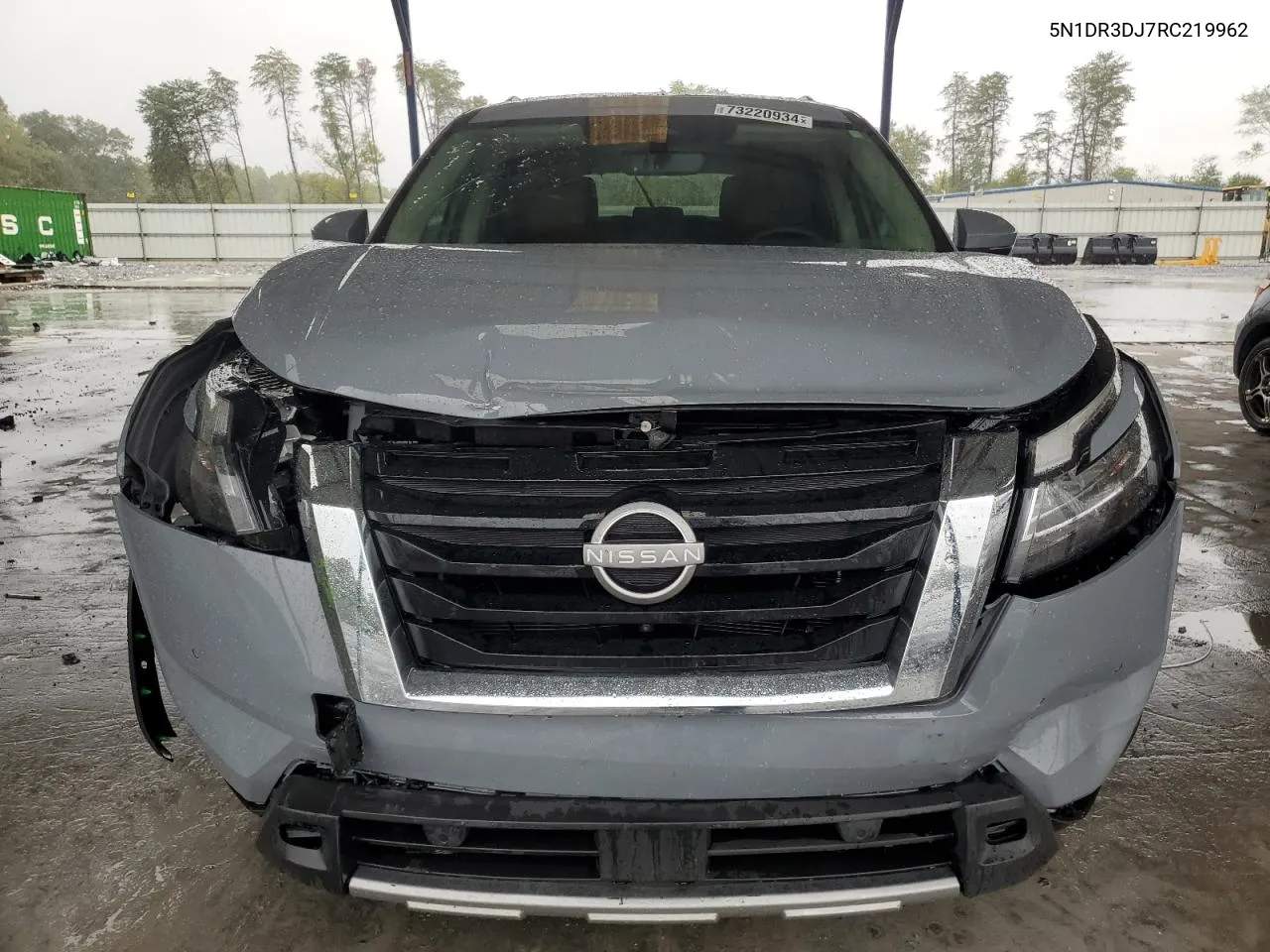 2024 Nissan Pathfinder Platinum VIN: 5N1DR3DJ7RC219962 Lot: 73220934