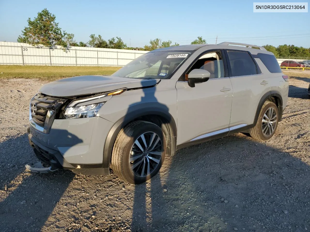 2024 Nissan Pathfinder Platinum VIN: 5N1DR3DG5RC213064 Lot: 73438144