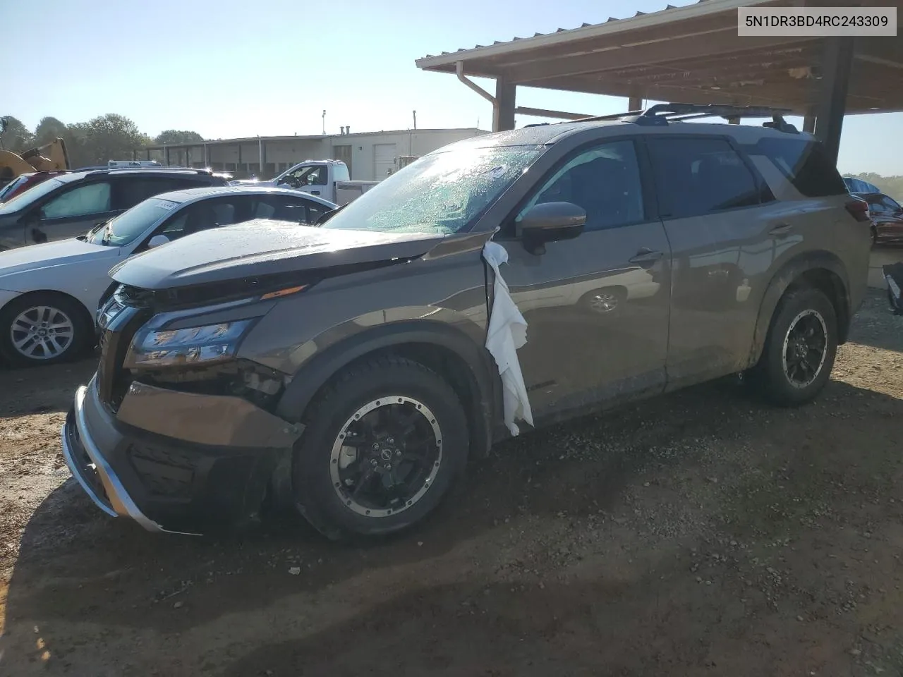 2024 Nissan Pathfinder Rock Creek VIN: 5N1DR3BD4RC243309 Lot: 74275014