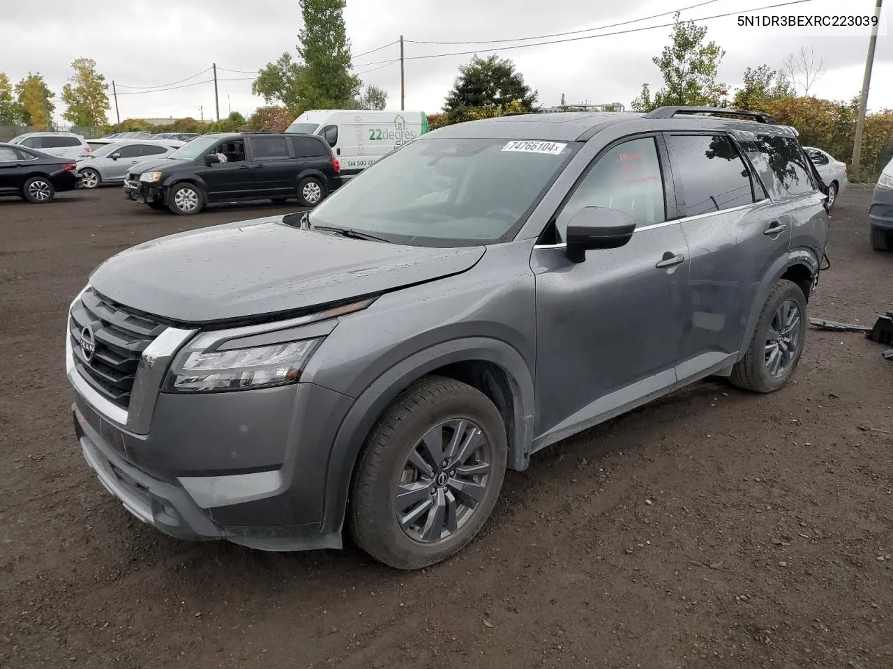 2024 Nissan Pathfinder Sv VIN: 5N1DR3BEXRC223039 Lot: 74766104