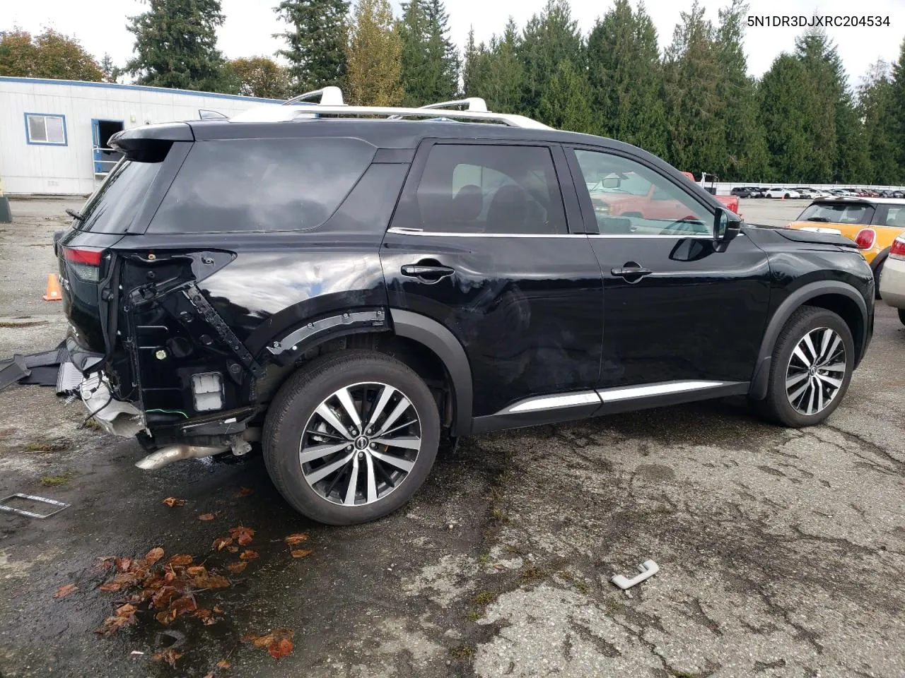 2024 Nissan Pathfinder Platinum VIN: 5N1DR3DJXRC204534 Lot: 76081874