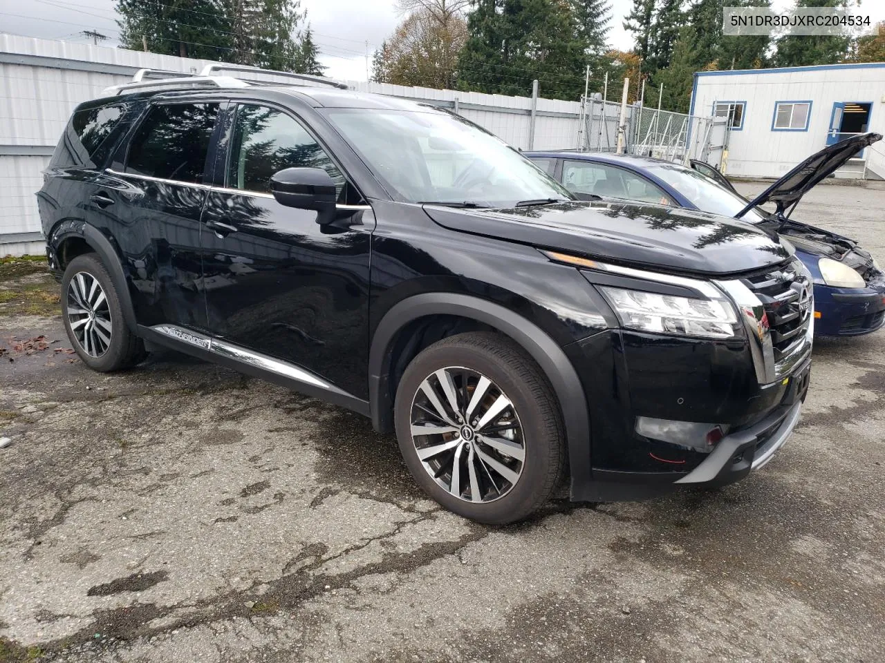 2024 Nissan Pathfinder Platinum VIN: 5N1DR3DJXRC204534 Lot: 76081874