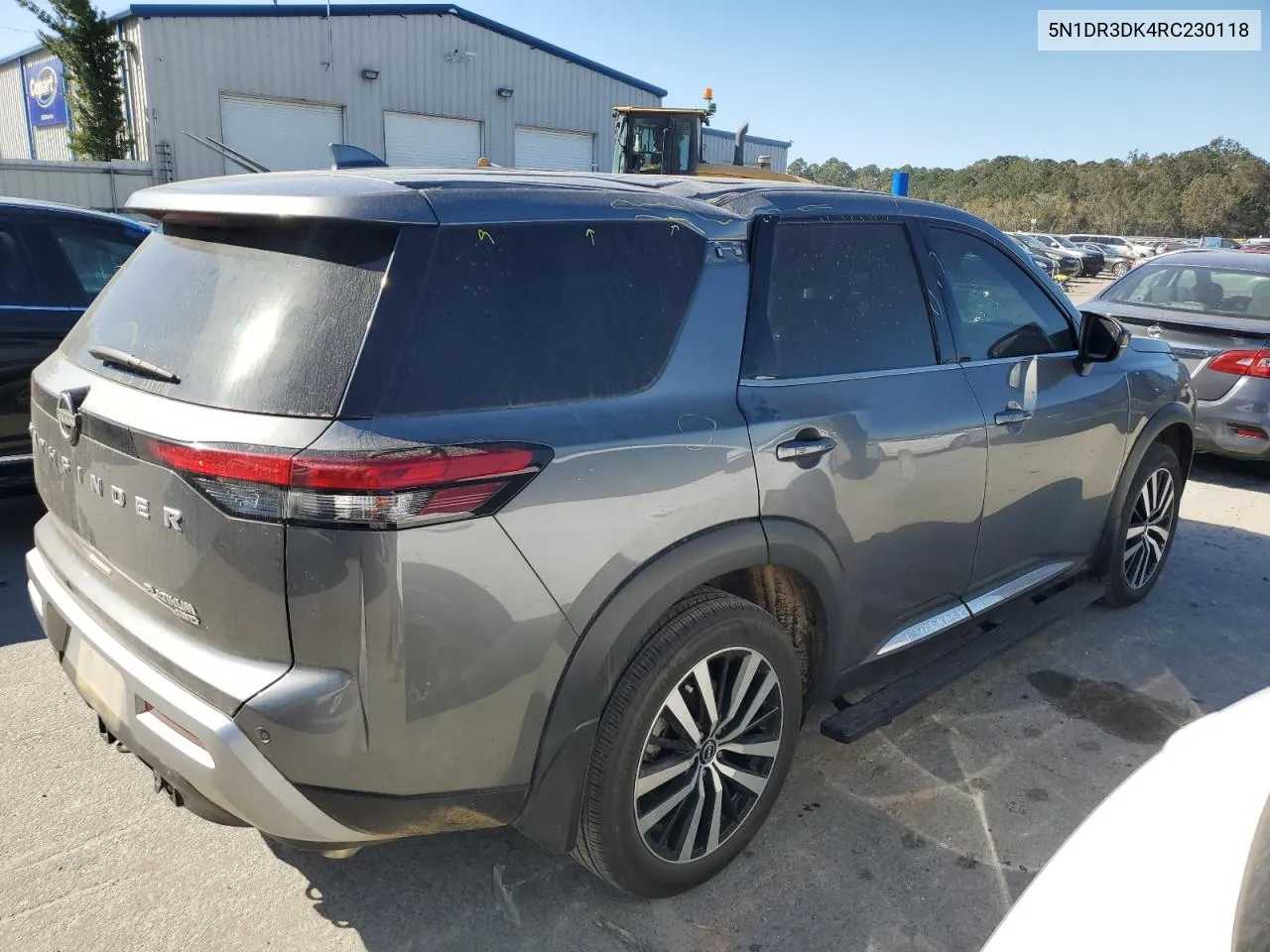 2024 Nissan Pathfinder Platinum VIN: 5N1DR3DK4RC230118 Lot: 76326804