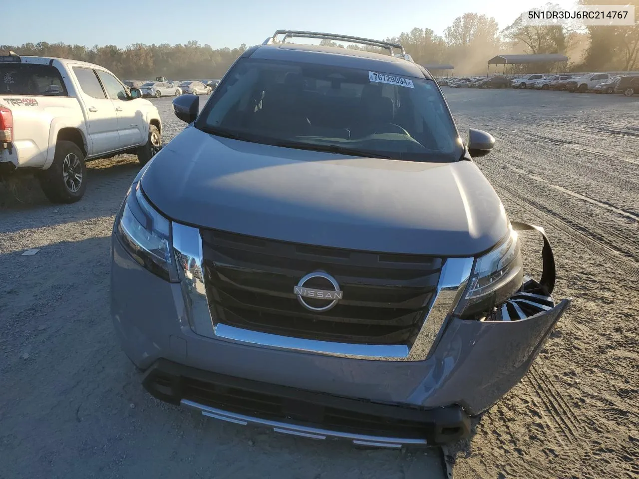 2024 Nissan Pathfinder Platinum VIN: 5N1DR3DJ6RC214767 Lot: 76729094