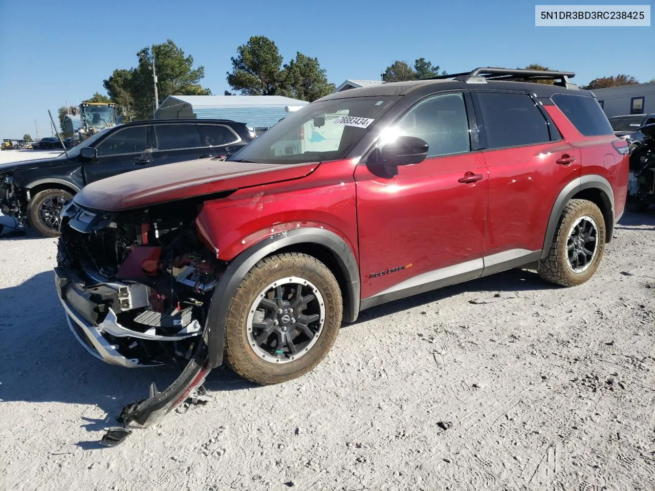 2024 Nissan Pathfinder Rock Creek VIN: 5N1DR3BD3RC238425 Lot: 76883434