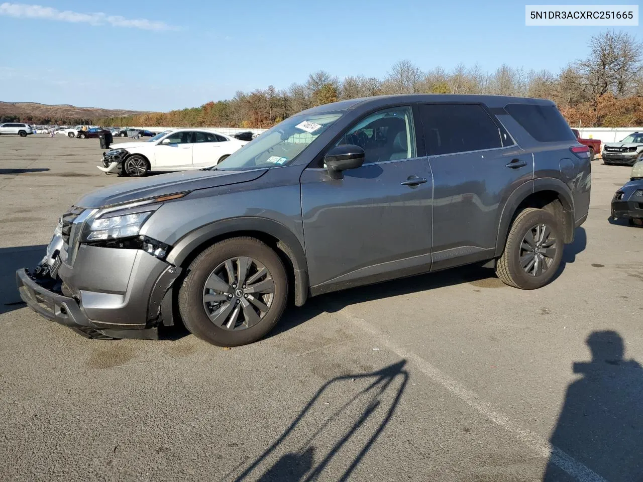 2024 Nissan Pathfinder S VIN: 5N1DR3ACXRC251665 Lot: 77466514